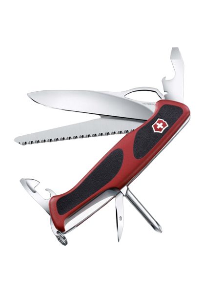 Victorinox Ranger Grip 78 en rojo/negro - 0.9663.MC