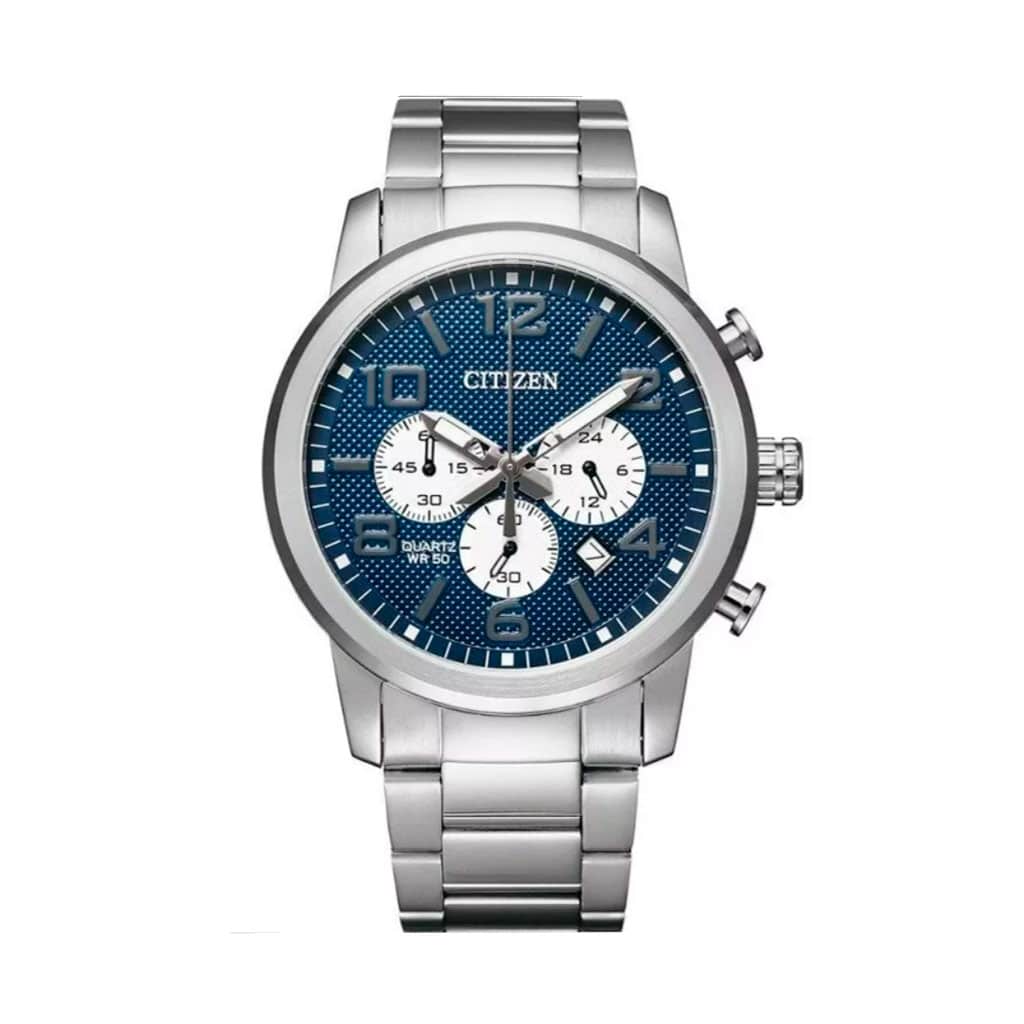 Reloj Citizen 61346 Quartz An8050-51m Hombre Acero Fechador