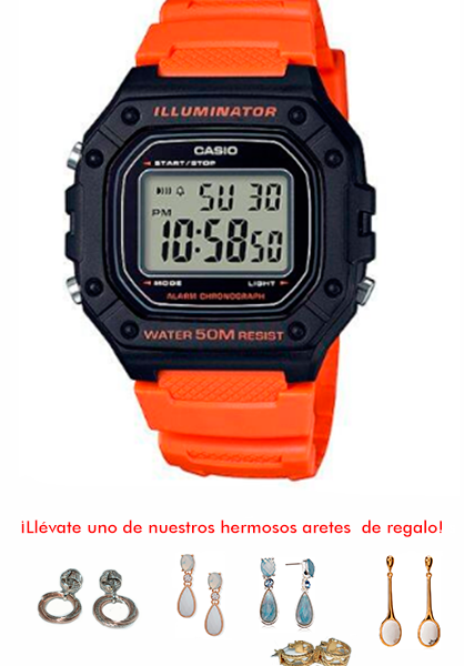Reloj Casio W-218H-4B2VCF Illuminator