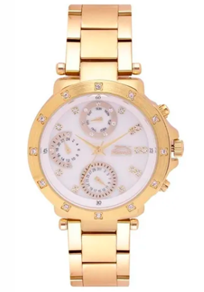 Reloj Dorado Slazenger Dama Sl.9.6014.4.03