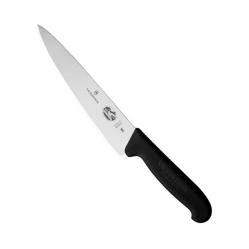 Cuchillo Para Trinchar Victorinox 19 Cm Negro 5.2003.19