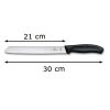 Cuchillo para pan 6.8633.21B Swiss Classic 