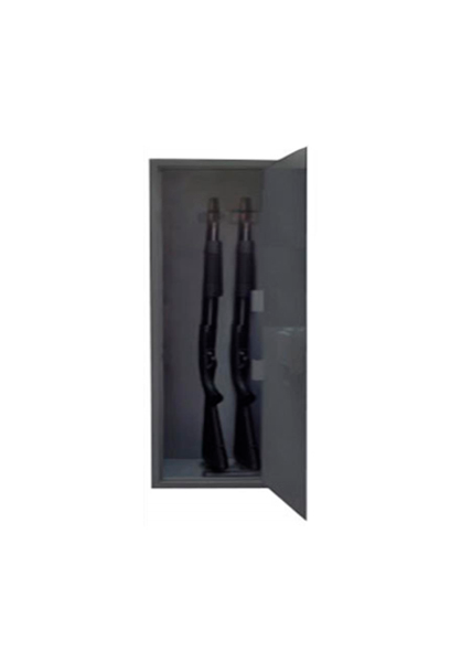 CAJA FUERTE ARMERO ARM-110 Usos: ◊Ideal para el resguardo de un arma larga en el hogar o grupos de tiro. Medidas: ◊Externa:110cm (alto) x20cm (frente) x30cm (fondo) ◊Peso aproximado de 110 kg.