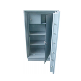 CAJA FUERTE CON RUEDAS CF-160 Usos: ◊Ideal para negocio u oficina. Medidas: ◊Externa:160cm (alto) x75cm (frente) x65cm (fondo) ◊Interna: 149cm x65cm x54cm. ◊Con ruedas: 170cm x 75cm x 65cm
