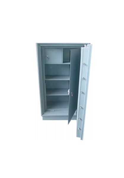 CAJA FUERTE CON RUEDAS CF-160 Usos: ◊Ideal para negocio u oficina. Medidas: ◊Externa:160cm (alto) x75cm (frente) x65cm (fondo) ◊Interna: 149cm x65cm x54cm. ◊Con ruedas: 170cm x 75cm x 65cm