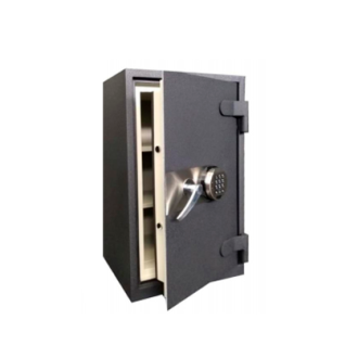 CAJA FUERTE CON RUEDAS CF-70 Usos: ◊Ideal para hogar, oficina o negocio, con espacio suficiente resguardar sus valores. Medidas: ◊Externa:70cm (alto) x42cm (frente) x42cm (fondo)