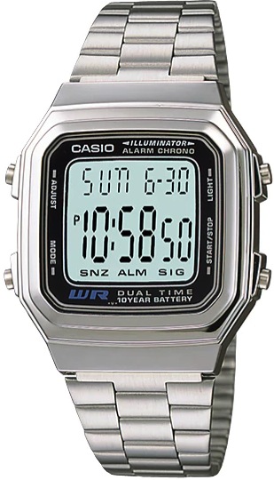 RELOJ CASIO UNISEX A178WA-1ACF