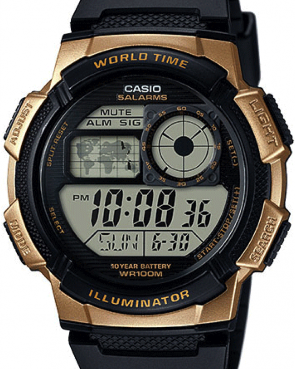 RELOJ CASIO CABALLERO AE-1000W-1A3VCF