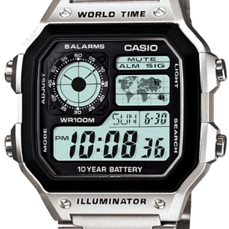 RELOJ CASIO CABALLERO AE-1200WHD-1AVCF