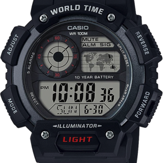 RELOJ CASIO CABALLERO AE-1400WH-1AVCF