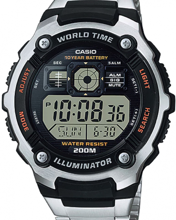 RELOJ CASIO CABALLERO AE-2000WD-1AVCF