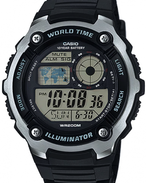 RELOJ CASIO CABALLERO AE-2100W-1AVCF