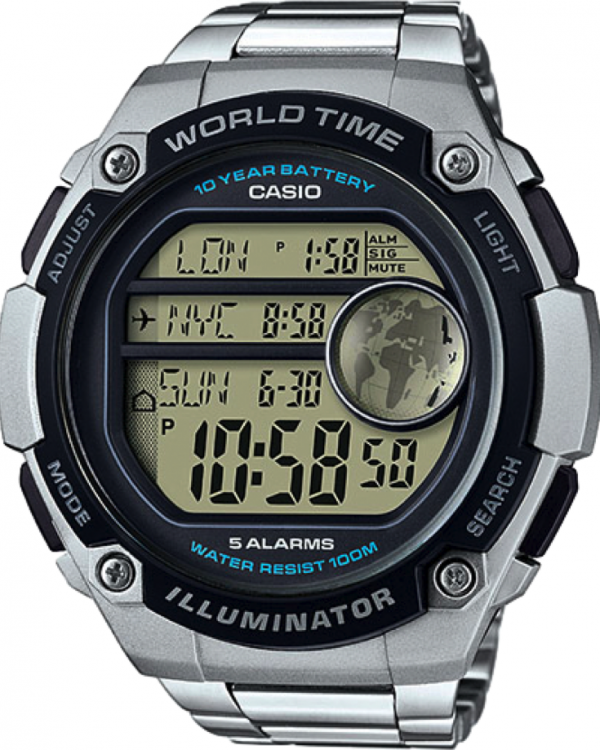 RELOJ CASIO CABALLERO AE-3000WD-1AVCF