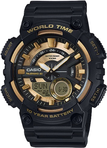 RELOJ CASIO CABALLERO AEQ-110BW-9AVCF