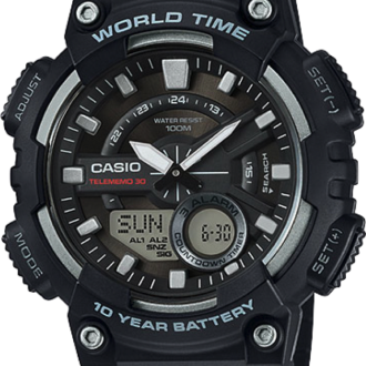 RELOJ CASIO CABALLERO AEQ-110W-1BVCF