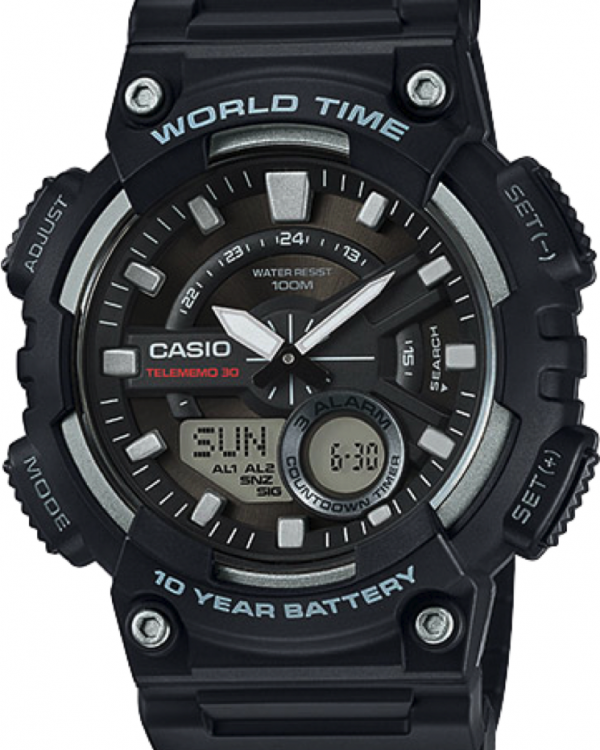 RELOJ CASIO CABALLERO AEQ-110W-1BVCF