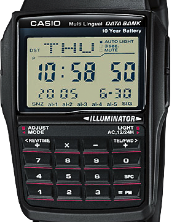 RELOJ CASIO CABALLERO DBC-32-1ACF
