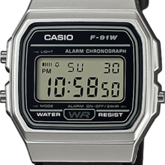 RELOJ CASIO UNISEX F-91WM-7ACF