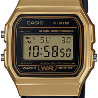 RELOJ CASIO UNISEX F-91WM-9ACF