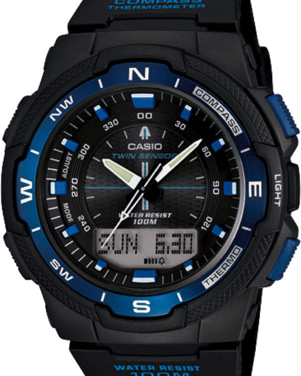 RELOJ CASIO CABALLERO SGW-500H-2BVCF