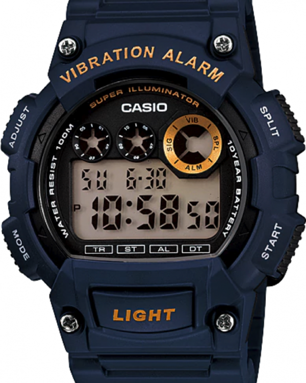 RELOJ CASIO CABALLERO W-735H-2AVCF