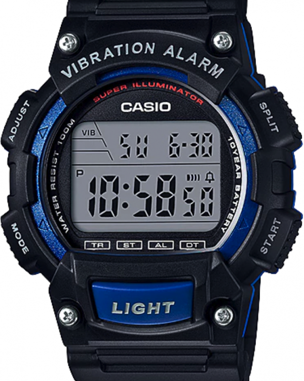 RELOJ CASIO CABALLERO W-736H-2AVCF