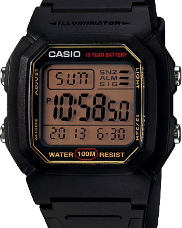 RELOJ CASIO CABALLERO W-800HG-9AVCF