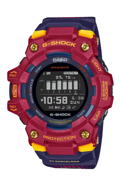 Reloj Casio G-Shock Gbd-100 G-Squad Caballero Gbd-100bar-4cr