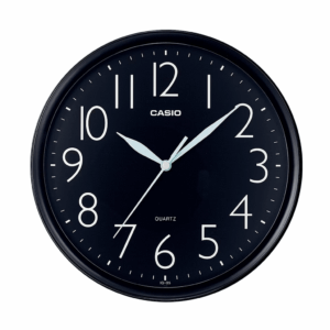 Reloj De Pared Casio Negro - IQ-05-1DF