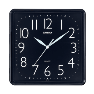 Reloj De Pared Casio Negro - IQ-06-1DF 1
