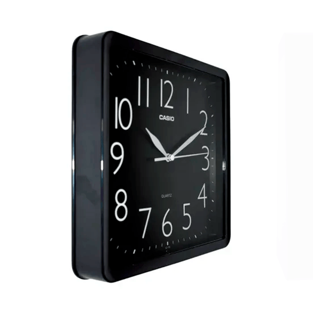 Reloj De Pared Casio Negro - IQ-06-1DF 2