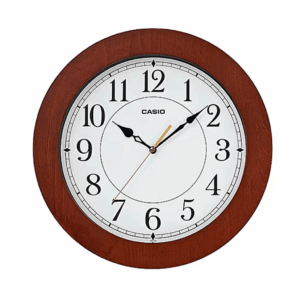 Reloj De Pared Casio Con Marco de Madera - IQ-133-5DF 1