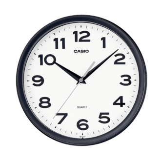 Reloj De Pared Casio Negro - IQ-151-1DF