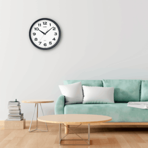 Reloj De Pared Casio Negro - IQ-151-1DF 3