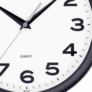 Reloj De Pared Casio Negro - IQ-151-1DF 2