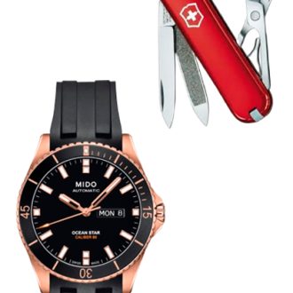 Reloj Mido Hombre M026.430.37.051.00 Gratis Navaja Mini Champ 0.6385