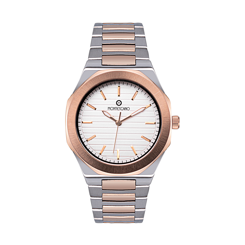 Reloj Montescano TASRC3520 Caballero Acero Inoxidable Original