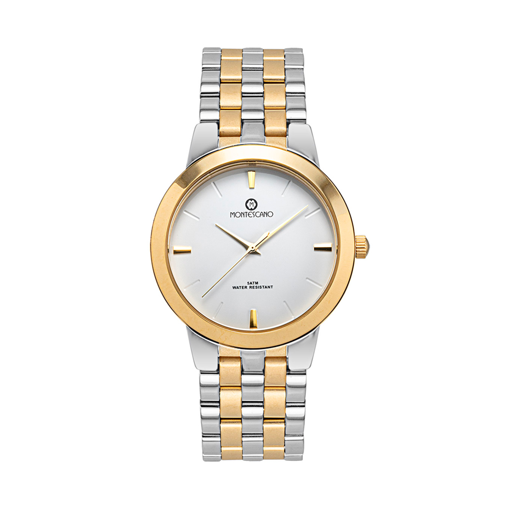Reloj Montescano TTCB3519 Caballero Acero Inoxidable Original