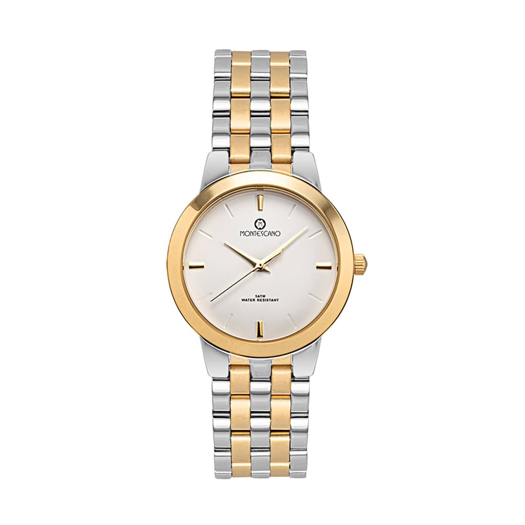 Reloj Montescano TTDB3519 Dama Acero Inoxidable Original