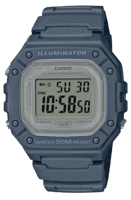 Reloj Casio Dama W-218HC-2AVCF