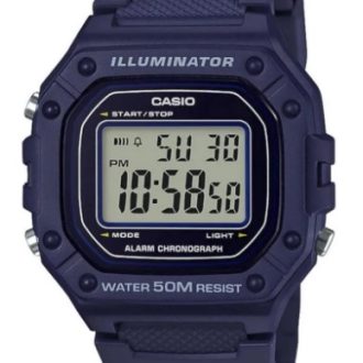 Reloj Casio Unisex Dama W-218H-2AVCF